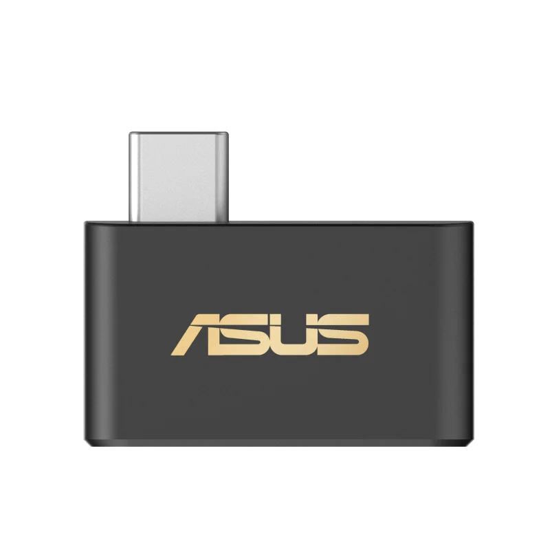 Adaptor Wireless ASUS USB-BE93 Mini BE6500, Tri-Band 2.4 GHz / 5 GHz / 6 GHz, USB-C, WiFi 7, Negru ASUS