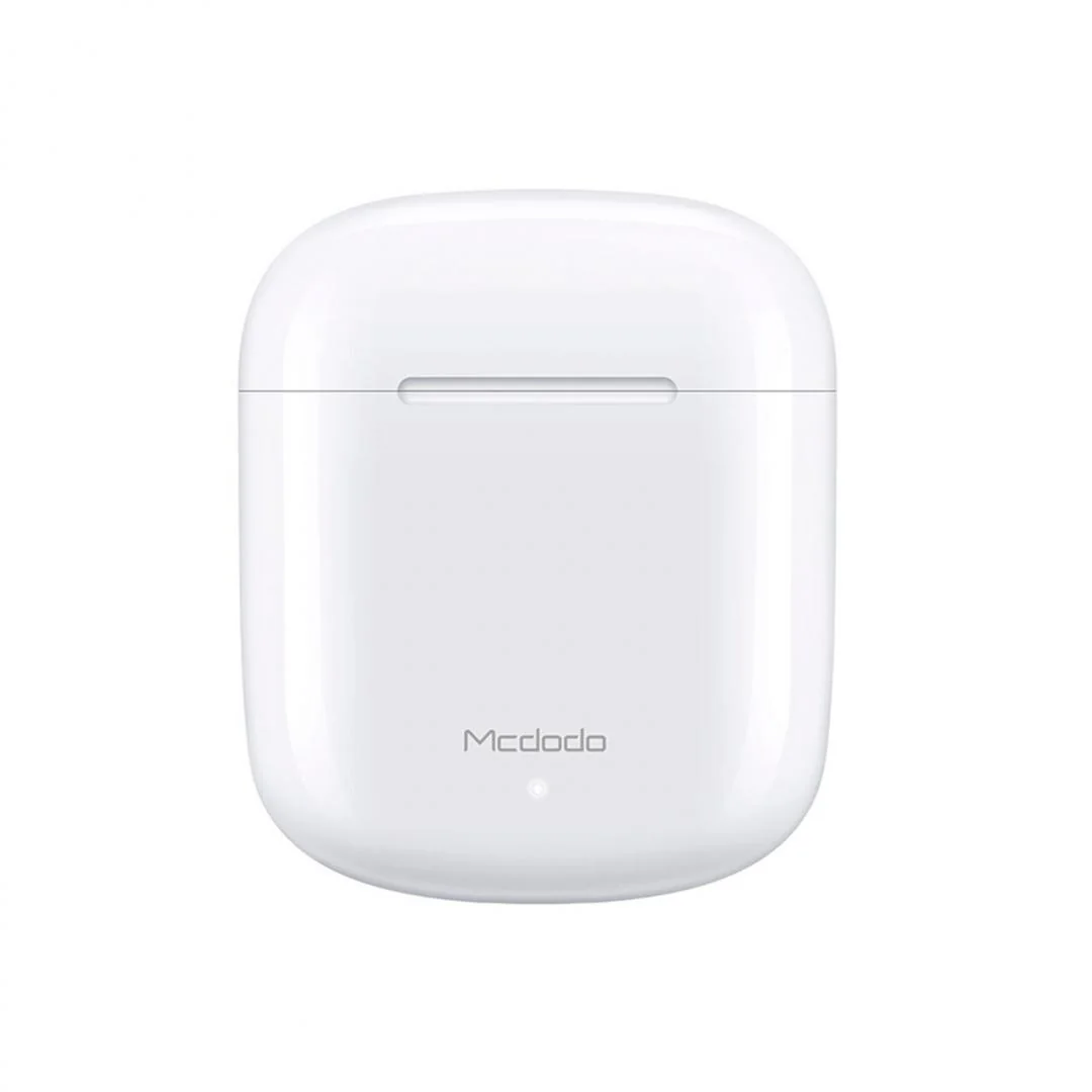 Casti Teana Series TWS True Wireless Bluetooth cu Carcasa Incarcare White Mcdodo