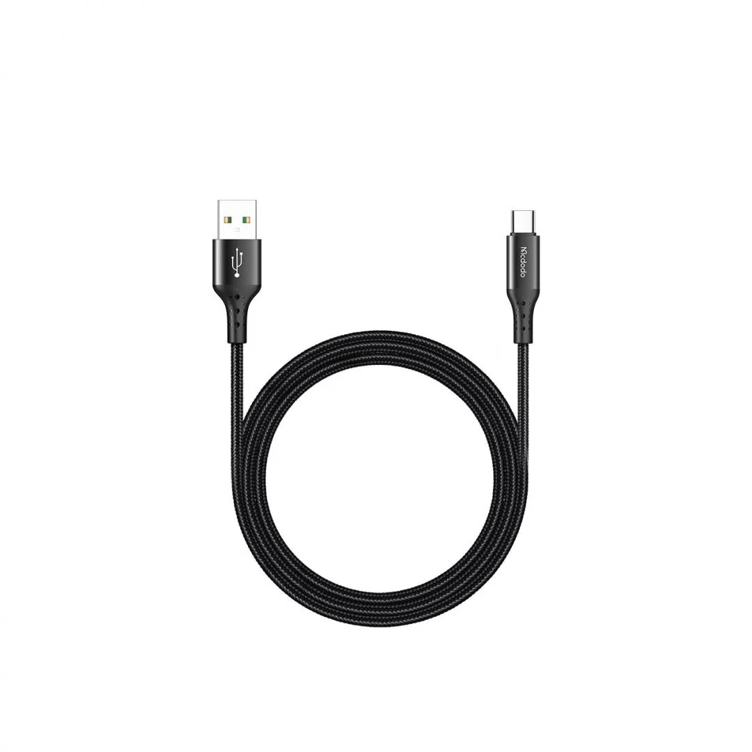 Cablu Nest Series Type-C Black Full Compatible (1.5m, 5A, 65W) Mcdodo