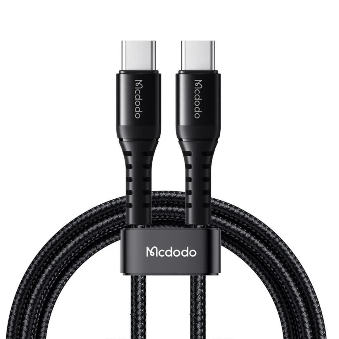 Cablu Type-C la Type-C Fast Charging PD 60W, 1m, Negru Mcdodo
