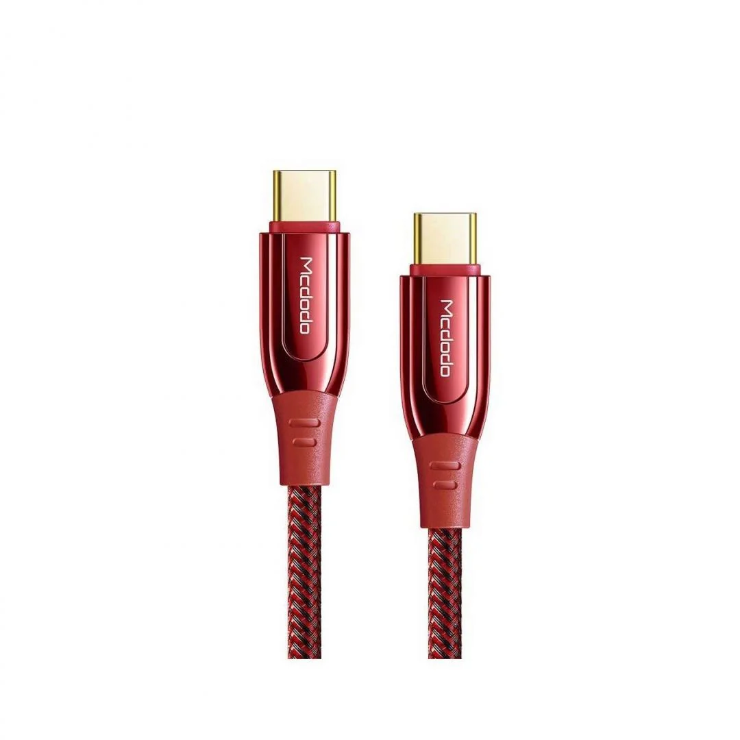 Cablu Super Charge Type-C la Type-C Red (1.2m, 100W) Mcdodo
