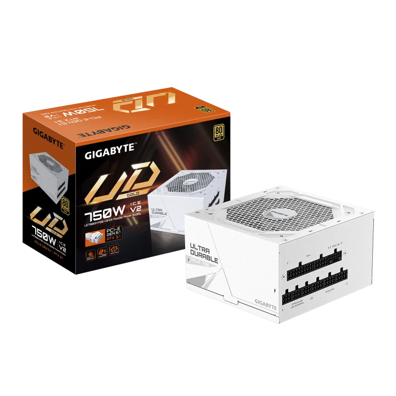 Sursa GIGABYTE UD750GM PG5 V2 ICE, 80+ Gold, 750W Gigabyte