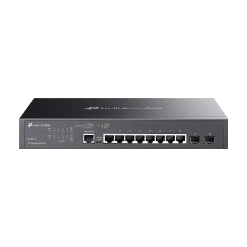 JetStream 8-Port Gigabit L2+ Managed Switch With 2 SFP Slots TP-Link