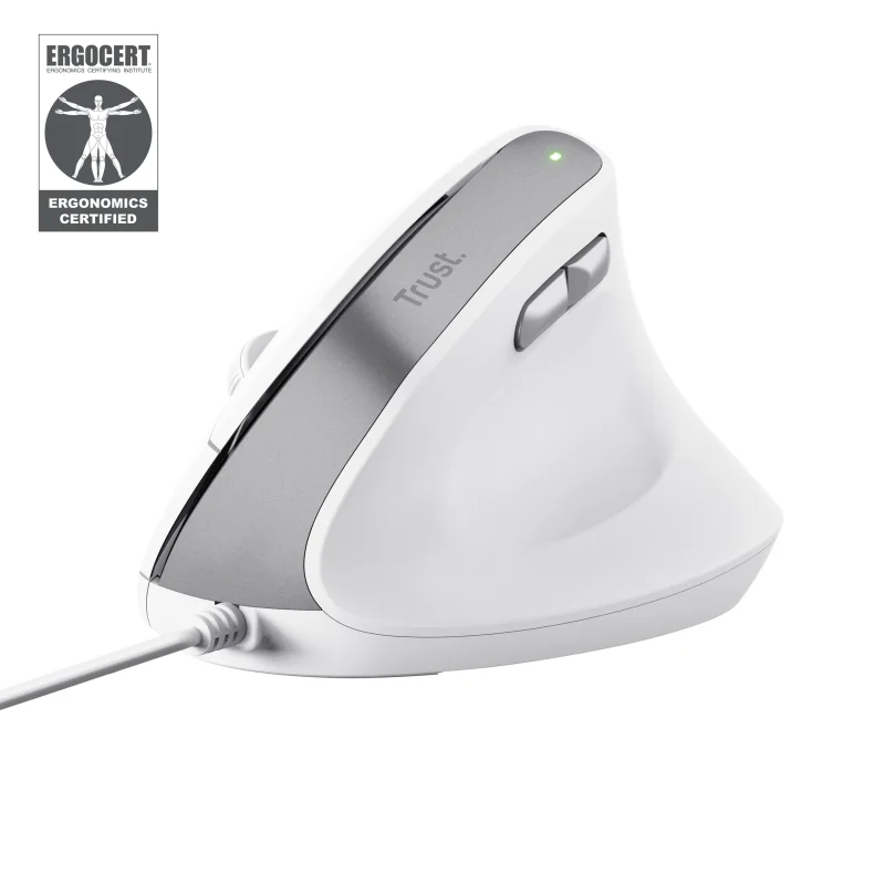 Mouse Trust Bayo II, 2400 DPI, Alb Trust