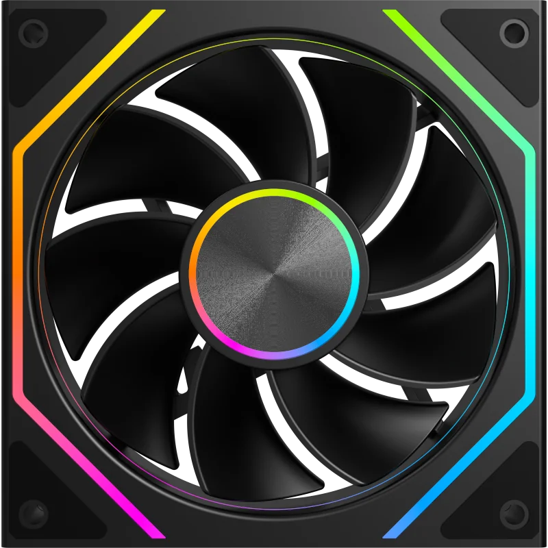 Ventilator ALPHAGEAR Mistral Reversed ARGB black Alphagear