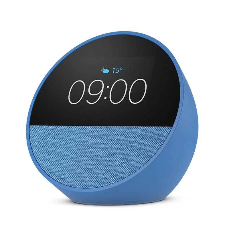 Echo Spot (2024 release) - Ocean Blue Amazon