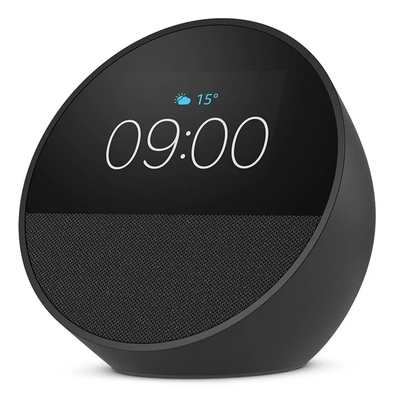 Echo Spot (2024 release) - Alexa, Black Amazon