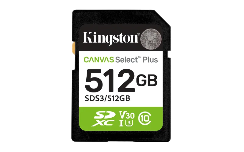 Card de Memorie SDXC Kingston512GBCanvas Select Plus Kingston