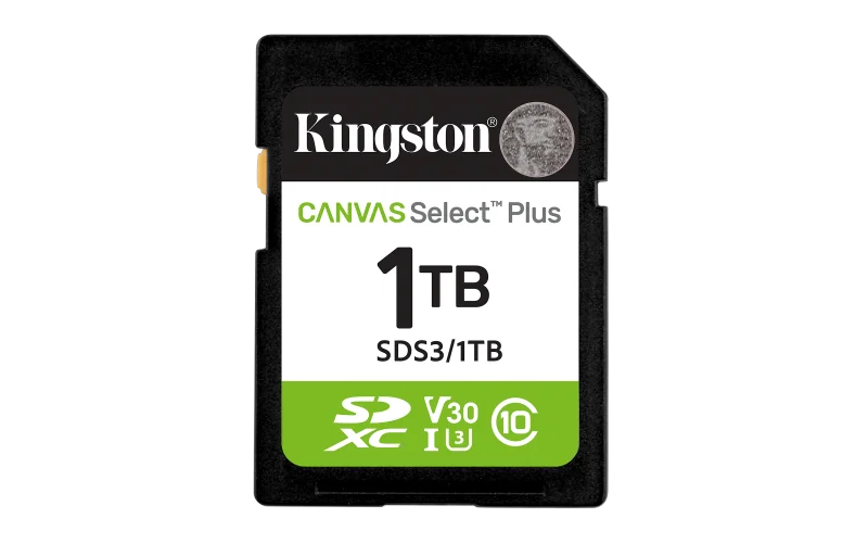 Card de Memorie SDXC Kingston 1TBCanvas Select Plus Kingston