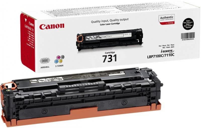 Toner Canon CRG731B, Black Canon