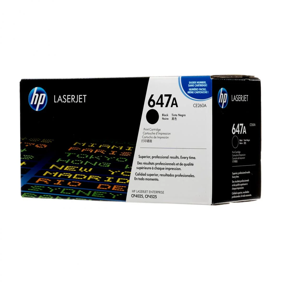 647A Color LaserJet original toner cartridge black standard capacity 8.500 pages 1-pack HP
