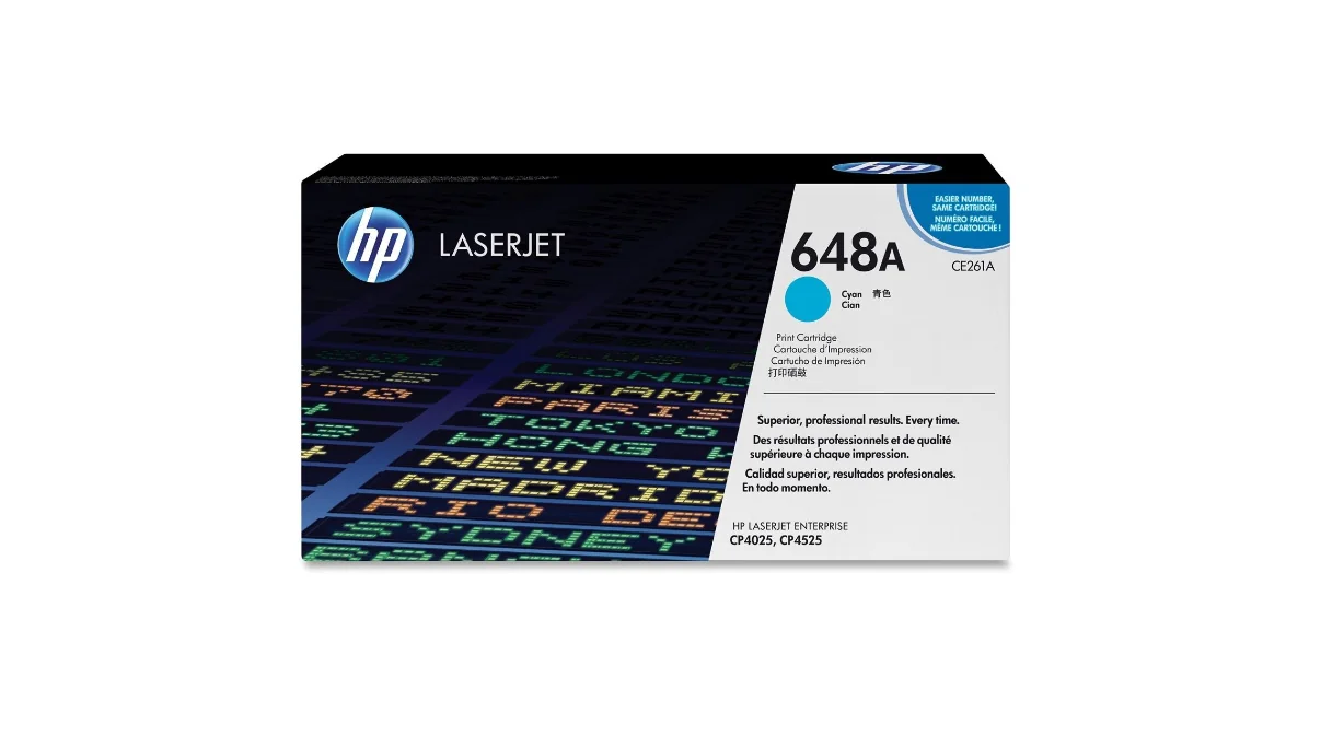 648A Color LaserJet original toner cartridge cyan standard capacity 11.000 pages 1-pack HP