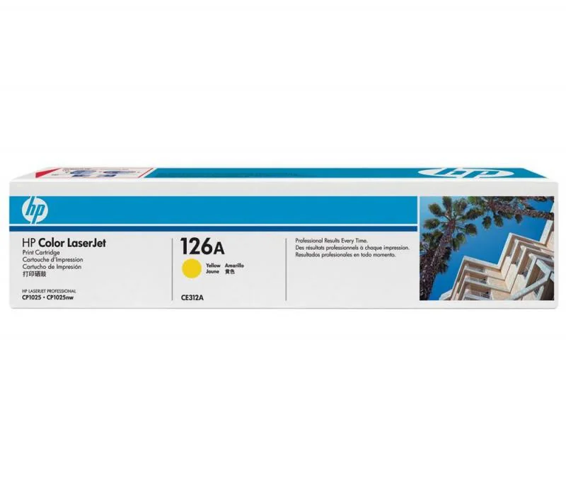 CE312A Toner HP galben 1000 pag Color LaserJet Pro CP1025 HP