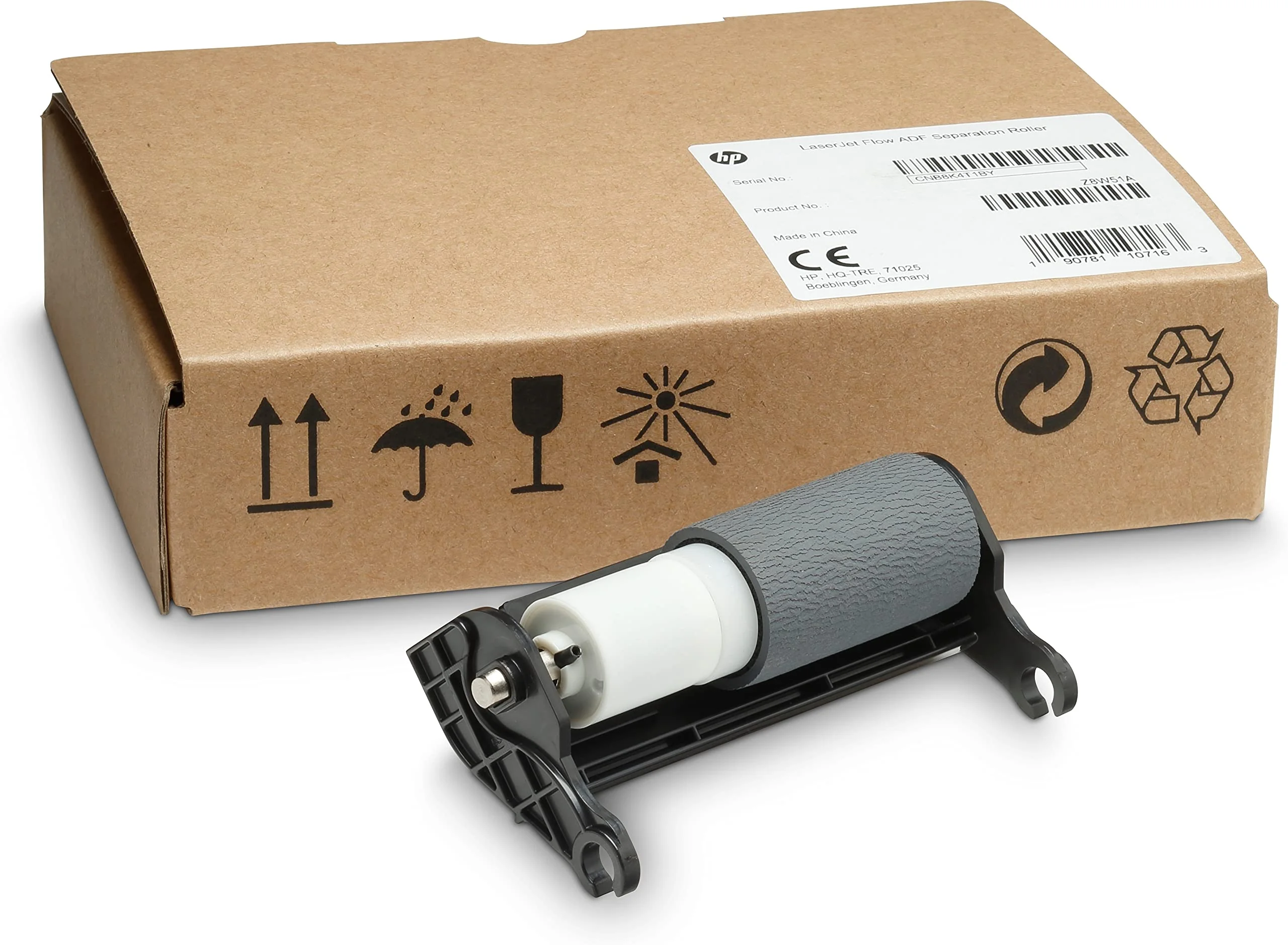 LaserJet Flow ADF Separation Roller - JRTD Yield 200.000 Pages for HP Color LaserJet Managed MFP E77822 E77825 E77830 HP