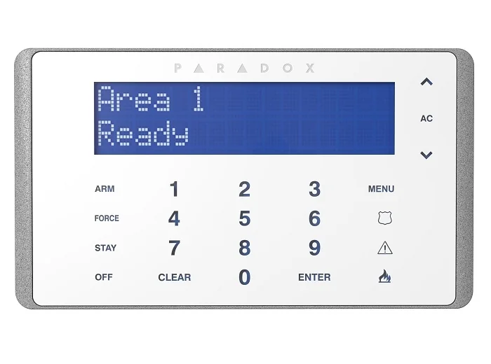 TASTATURA CABLATA LCD CU TASTE CAPACITIVE Paradox