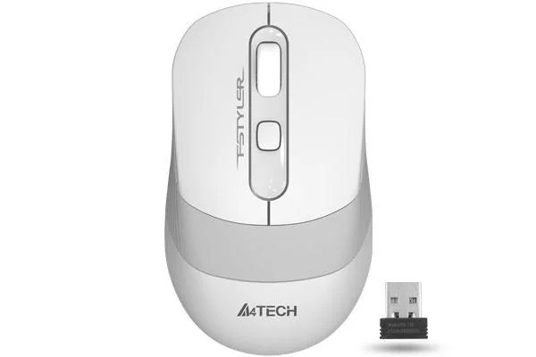 Mouse Wireless A4TECH FG10 Fstyler, 2000 dpi, Alb A4Tech