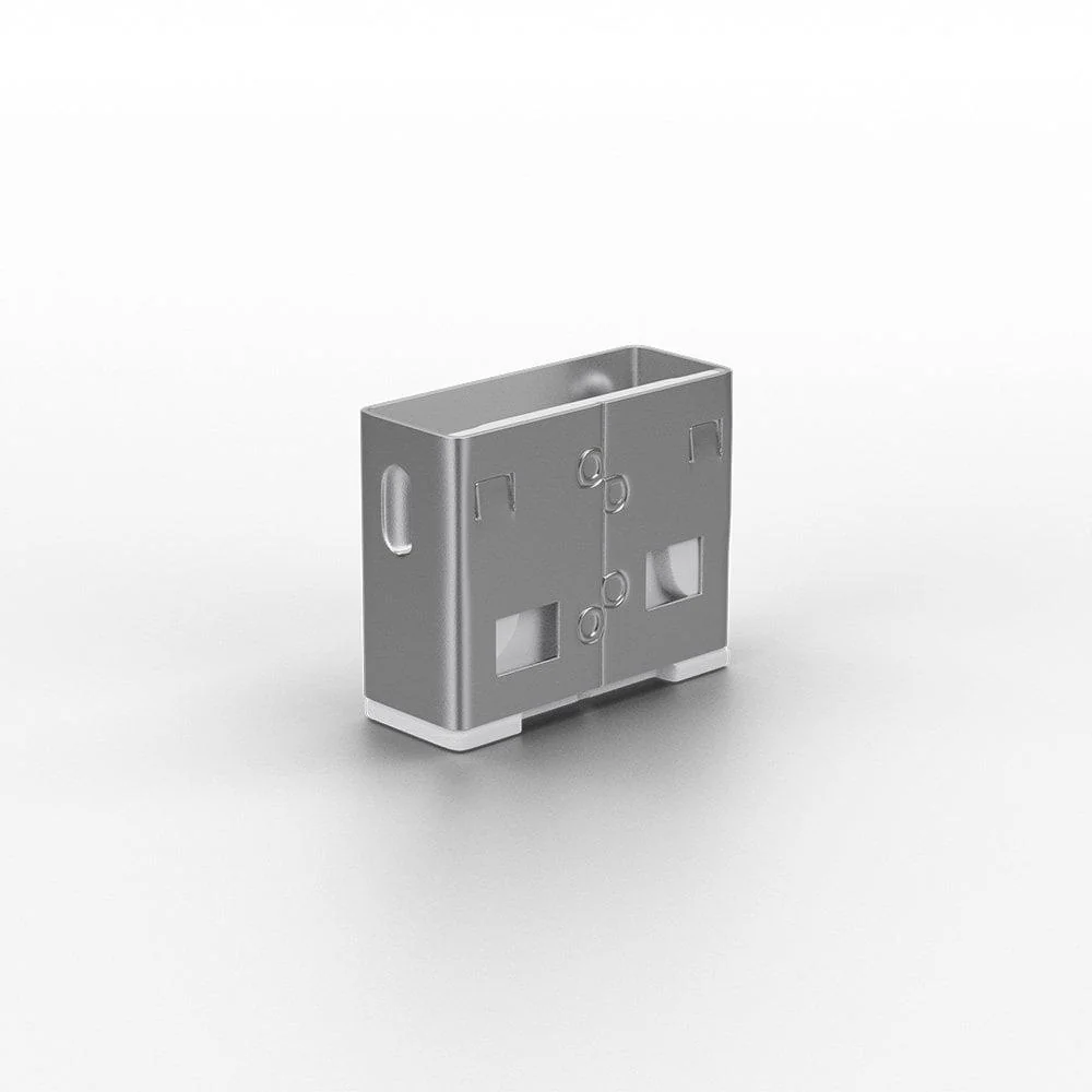 Adaptor USB Locks Lindy, 10 USB, alb Lindy