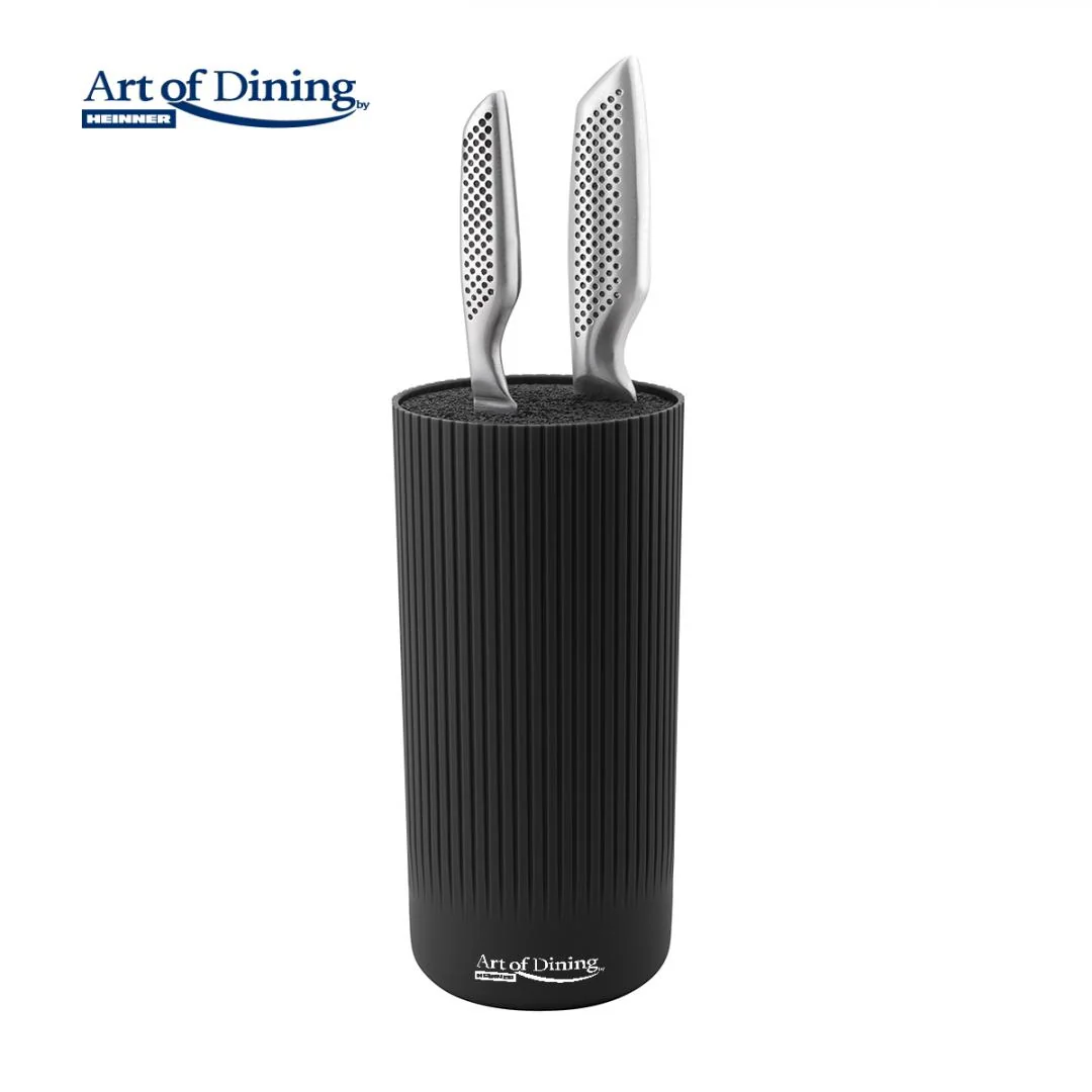 BLOC CUTITE UNIVERSAL H23 CM, NEGRU, ART OF DINING BY HEINNER Heinner