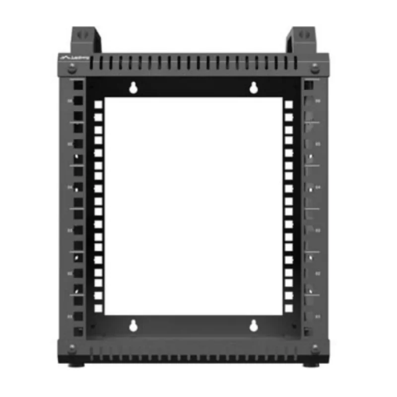 Open Rack 10" 6U 280X300 Lanberg, Self-assembly, material Cold-rolled steel, max load 60 kg, negru Lanberg