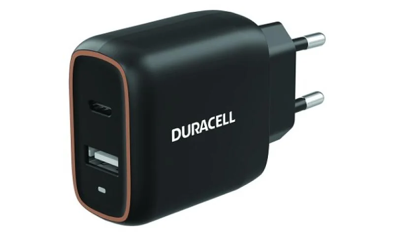 Incarcator auto Duracell, putere 20W, conectivitate 1C+1A USB Duracell