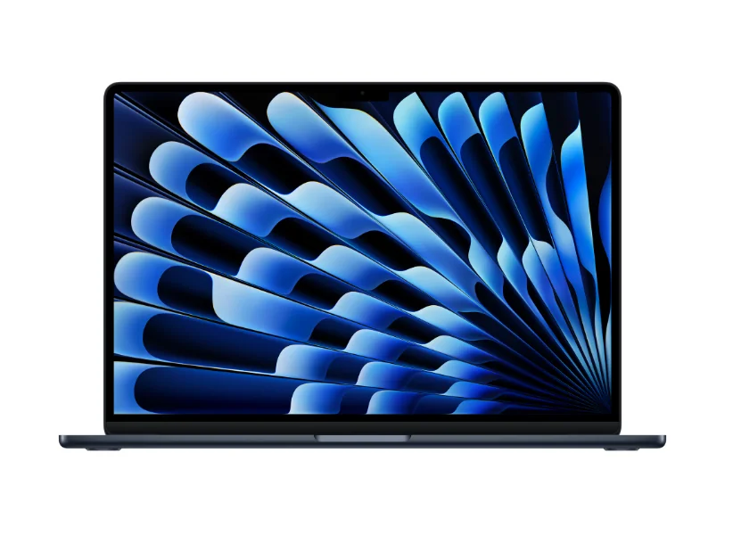 MacBook Air 15.3" Retina/Apple M4 (CPU 10-core, GPU 10-core, Neural Engine16-core)/16GB/256GB - Midnight - US English (2025) (Cto fr omMW1L3RO/A)