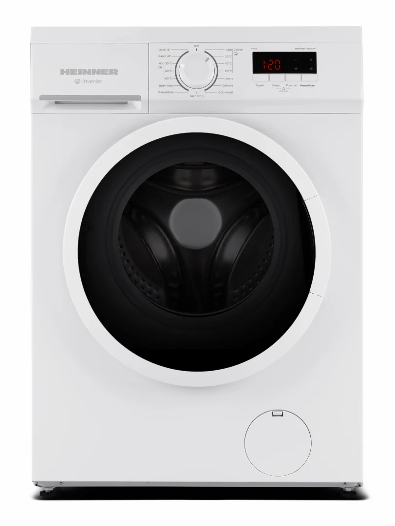 Masina de spalat rufe HEINNER HWM-M8014SMA+++, 8 kg, 1400 rpm, Clasa: A, Alb Heinner
