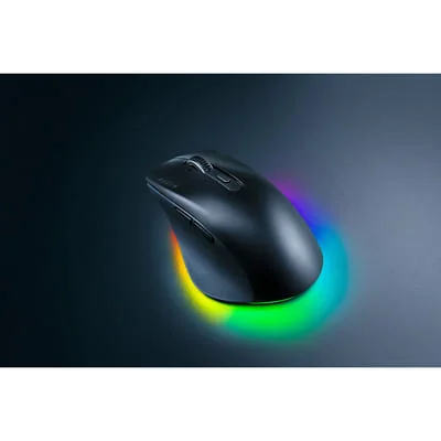 Mouse wireless Razer Pro Click V2,Razer Focus Pro Optical Sensor, rezolutie maxima 30000 DPI, durata de viata baterie pana la 3.5 luni, negru Razer