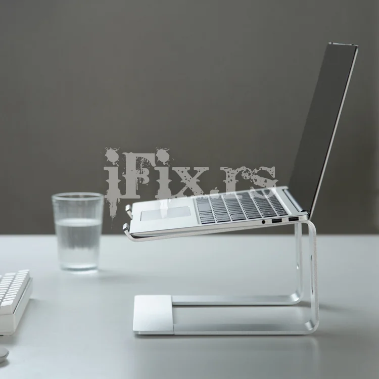 Notebook riser stand silver Gembird