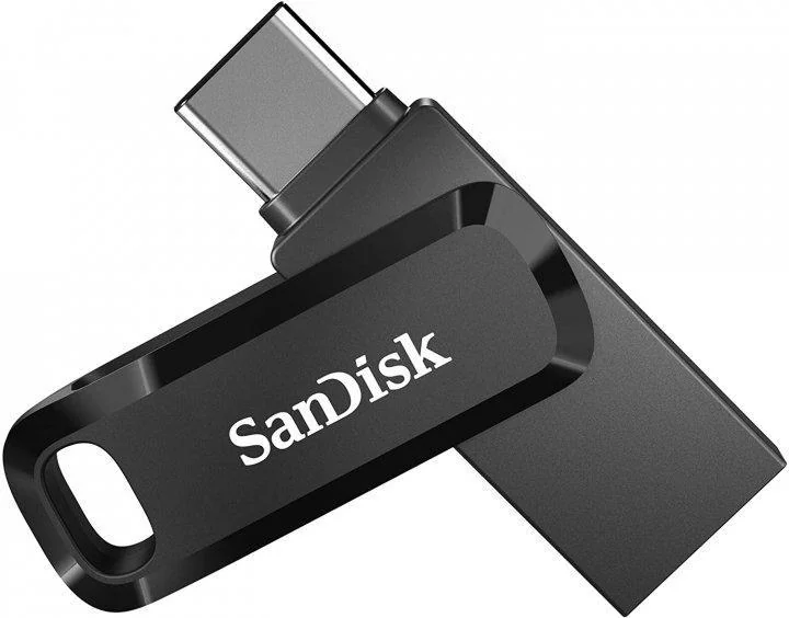Memorie USB SanDisk Ultra Dual Drive Go 512 GB, USB Type-C, Negru Sandisk