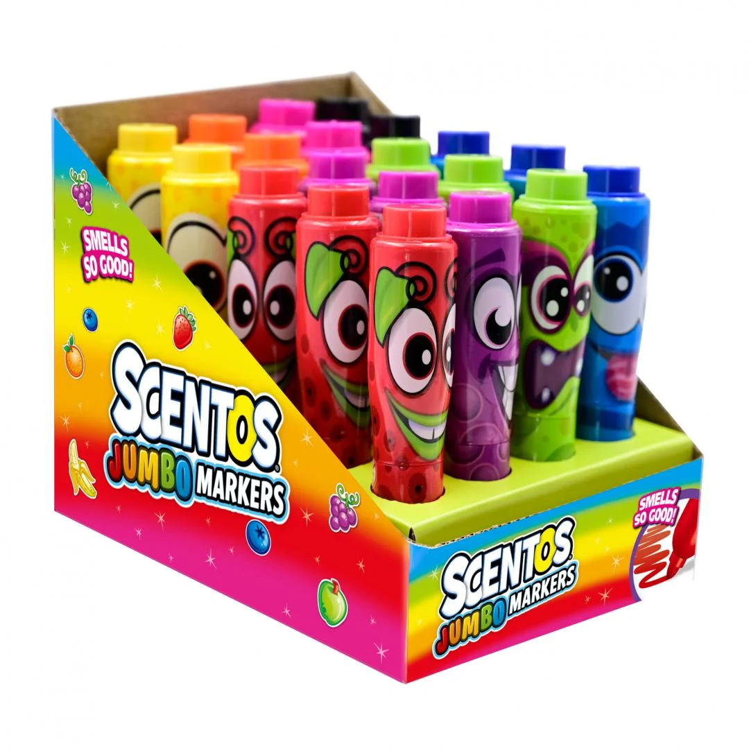 MARKER JUMBO PARFUMAT, SCENTOS, 20 MARKERE/SET Scentos