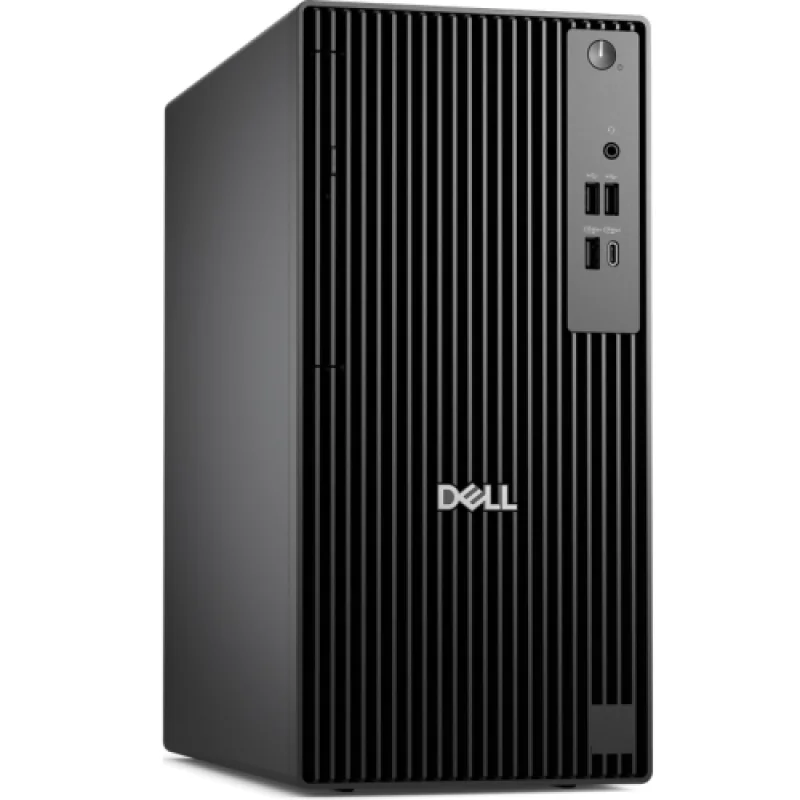 Desktop Business Dell Pro QCT1250 cu procesor Intel Core Ultra 7 265 pana la 5.3 GHz, 32 GB DDR5, 1TB SSD, RTX A4000, Windows 11 Pro, Black, 5 ani Garantie Dell
