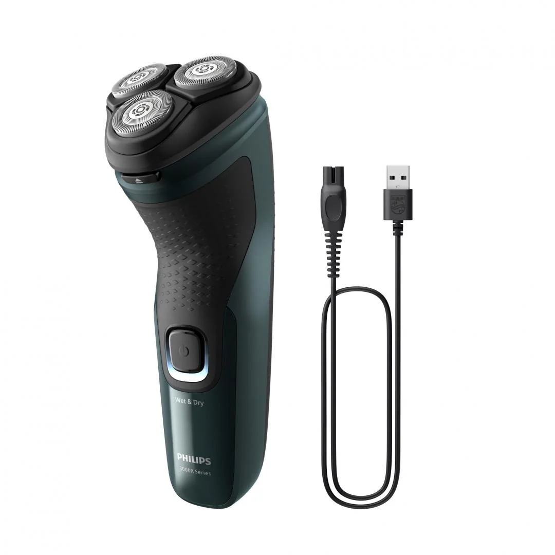 Aparat de ras electric PHILIPS X3002/00, 40 min autonomie, Negru, L x A x I (mm) 80x100x190 Philips