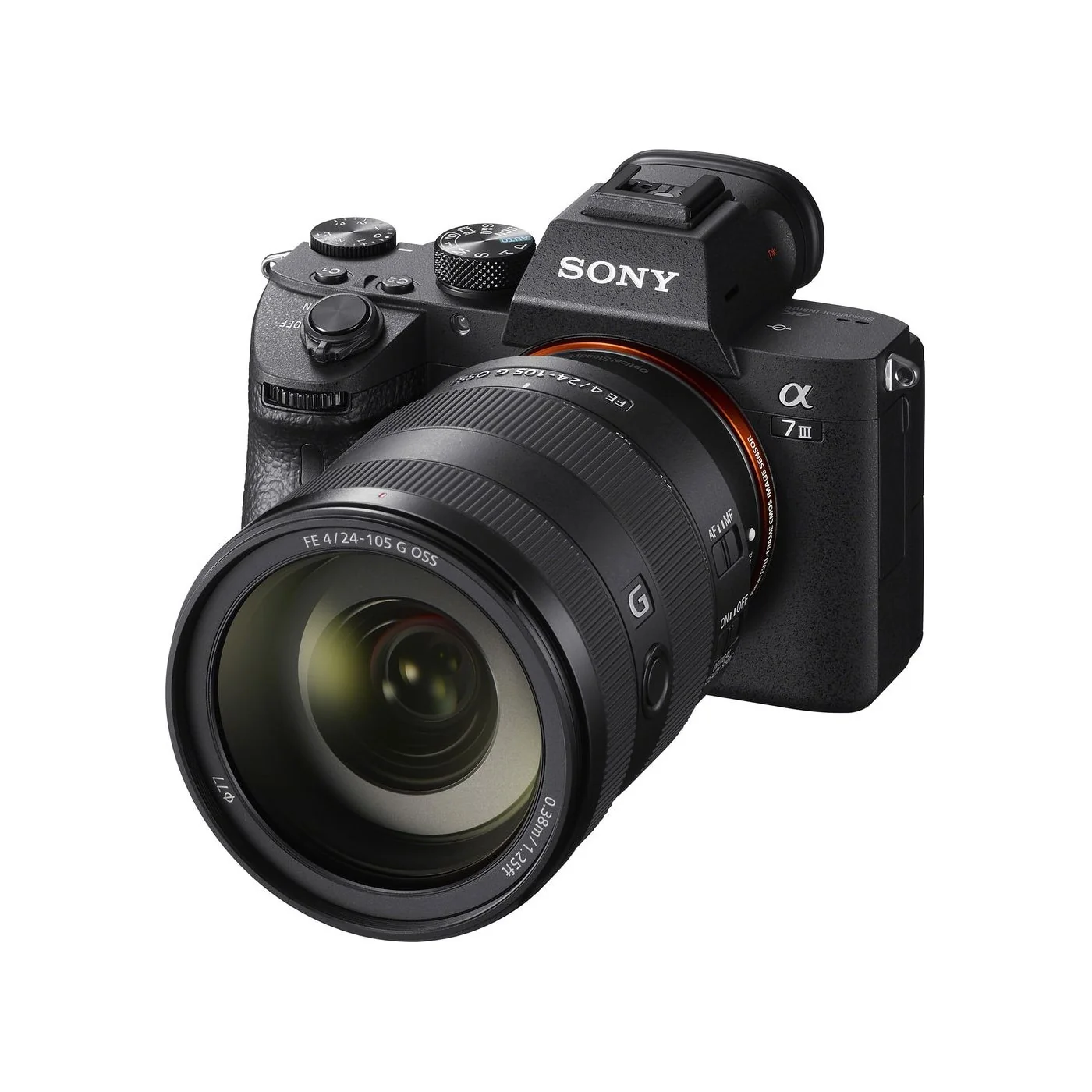 Aparat foto mirrorless Sony Alpha A7 III, 24.2 MP, full-frame, 4K HDR, kit cu obiectiv 28-70mm II (SKU: ILCE7M3MB.CEC) Sony