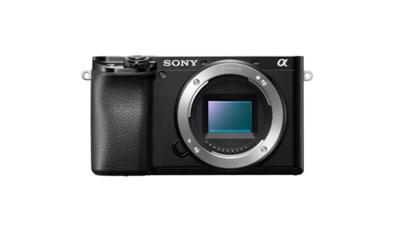 Aparat foto Mirrorless Sony Alpha A6100A, 24.2MP, Negru + Obiectiv SELP16502 16-50mm + Obiectiv 55-210mm Sony