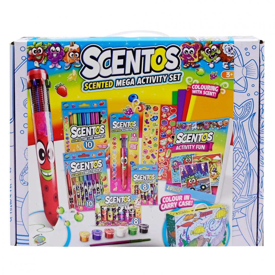 SET PARFUMAT CU ACTIVITĂȚI,MEGA, SCENTOS Scentos