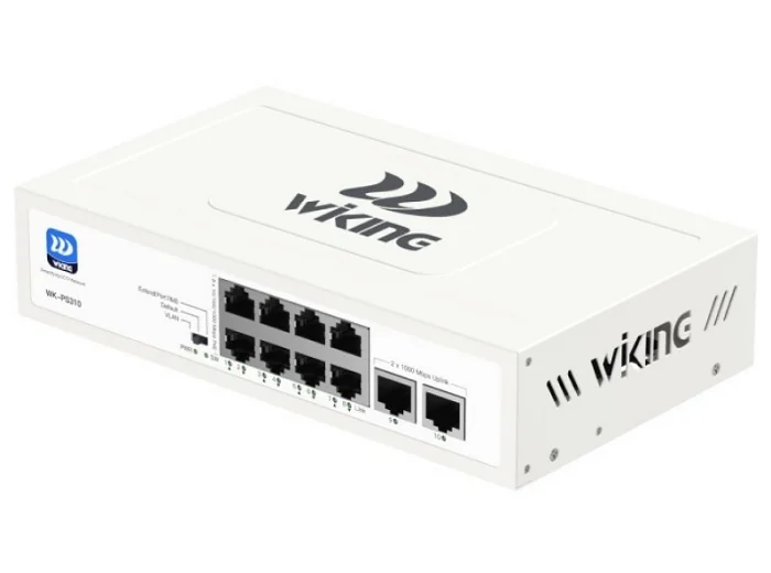 SWITCH UNMANAGED CU 10 PORTURI (8 POE) 1000MBPS Wi-Tek
