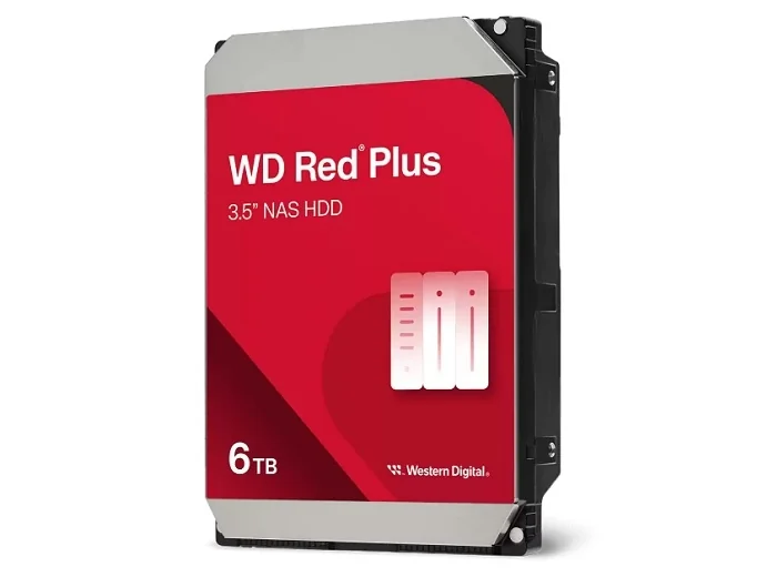 HDD 6TB WESTERN DIGITAL, SERIA RED PLUS WD