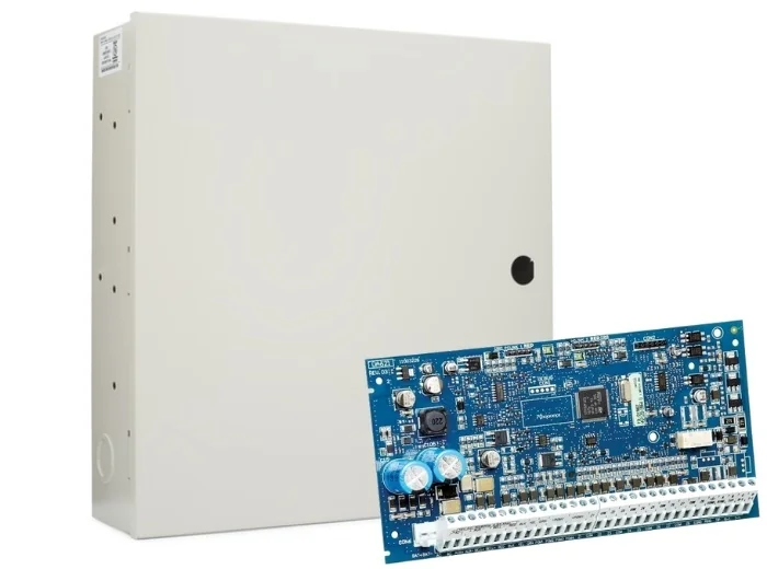 CENTRALA 8 ZONE EXTENSIBILA LA 128 ZONE 8 PARTITII DSC