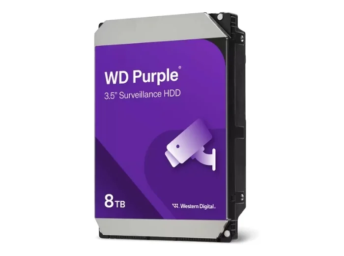 HDD 8TB WESTERN DIGITAL, SERIA PURPLE WD