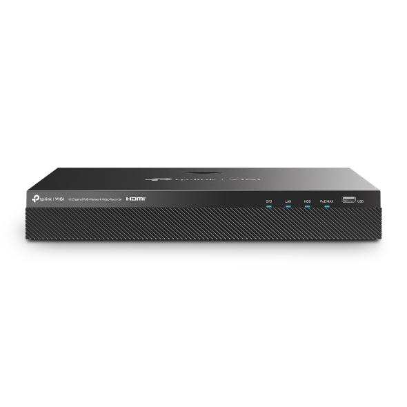 NVR PoE TP-Link VIGI 16 canale 2016H-16P; 90W, 8MP,2 SATA Interface, max 10TB, H.265+; ONVIF 8mp | Altamag.ro