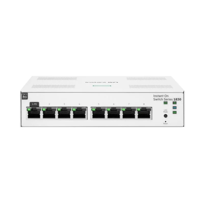 HPE Networking Instant On Switch 8p Gigabit 1830 Aruba