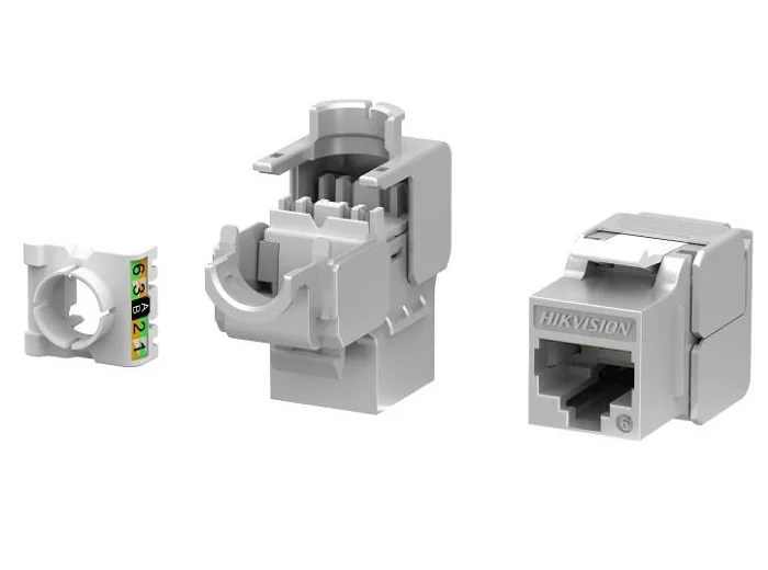 SET 50 MUFE KEYSTONE CAT6 180 GRADE,ARGINTII Hikvision
