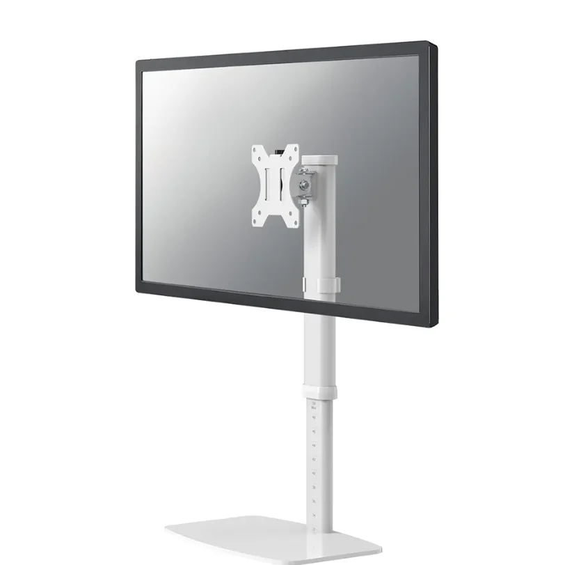 Suport dublu monitor de birou Neomounts FPMA-D890WHITE; pentru display- uri cu diagonale 10"-30", sistem de prindere VESA 75x75~100x100, greutate maxima suportata 6kg, full motion, tilt +80°, swivel 60°, rotate 180°; inaltime reglabila manual 360-540mm; Neomounts