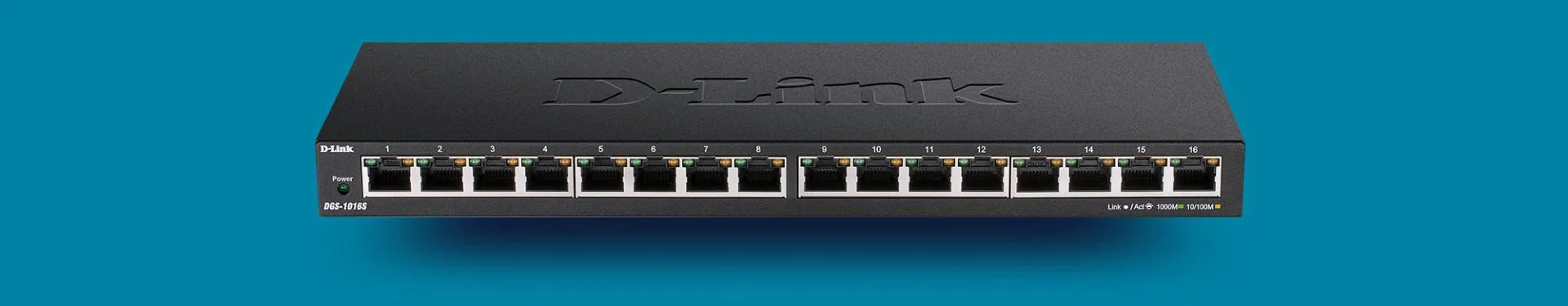 Switch D-Link DGS-1016S, 16 port,10/100/1000 Mbps D-Link