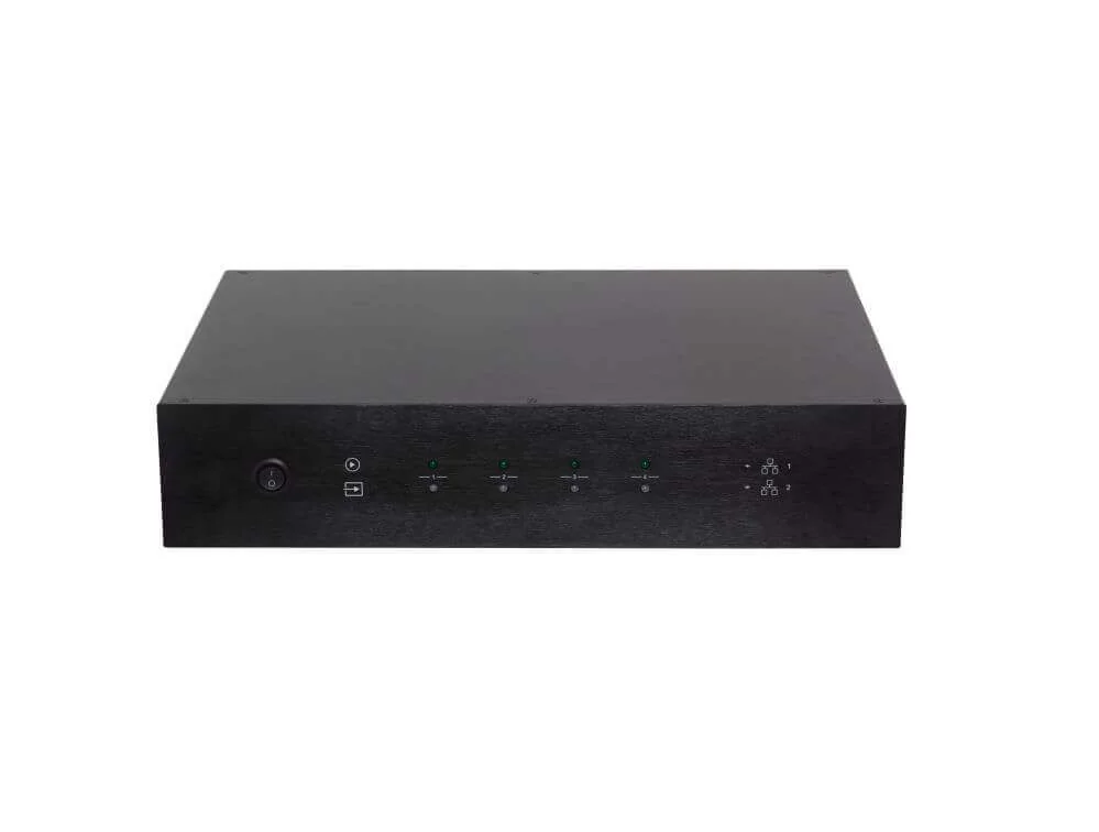 Resigilat Streamer audio cu amplificare 4 zone Rakoit HA400, 4x100W, LAN /Wi-Fi /BT, Multiroom, Airplay 2 Rakoit
