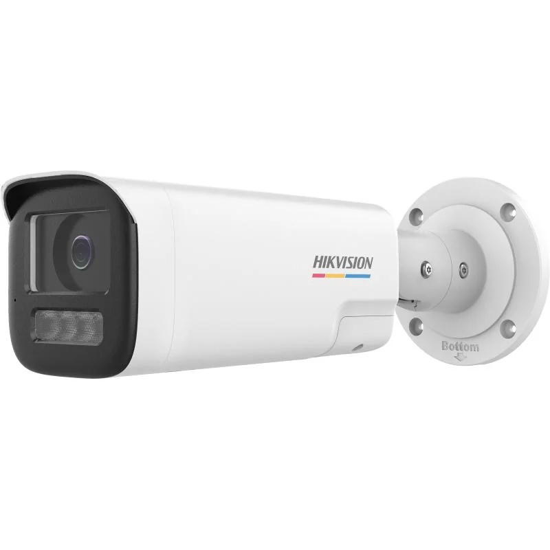 Camera de supraveghere IP Bullet 4MP Hikvision DS-2CD1B47G2H- LIUF/SL(2.8MM), lentila fixa 2.8mm, iluminare min: Color: 0.001 Lux @ (F1.0, AGC ON),0 Lux cu lumina alba, IR 50m, microfon incorporat, difuzor incorporat, slot card de memorie:
