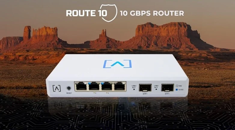 NET ROUTER 1000M 4PORT 2SFP+/ROUTE 10 ALTA LABS Alta Labs