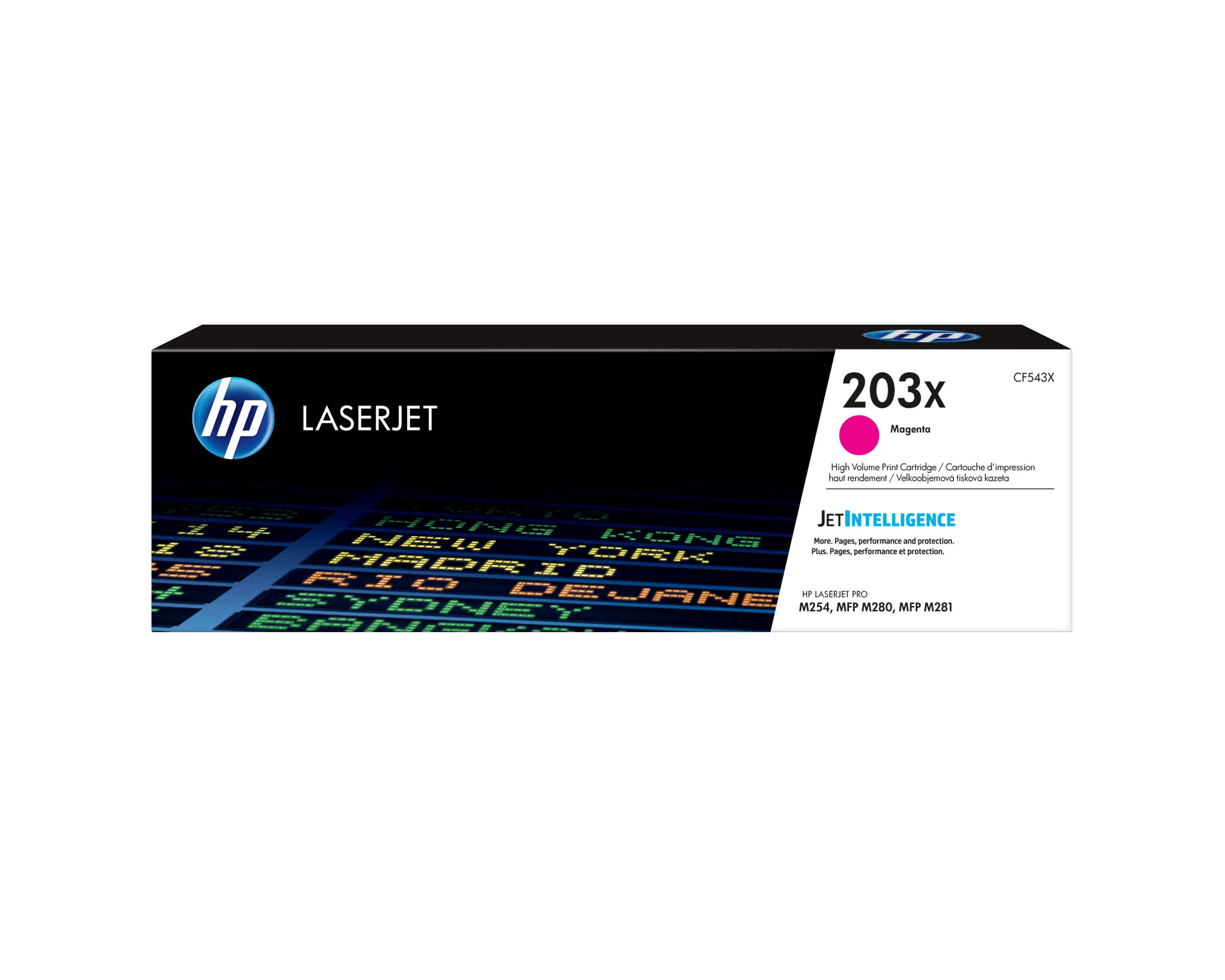 CF543X Toner HP 203X magenta 2500 pgs HP M254/M280/M281 HP