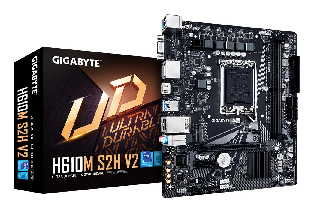 MB H610 S1700 MATX/H610M S2H V2 1.0 GIGABYTE Gigabyte
