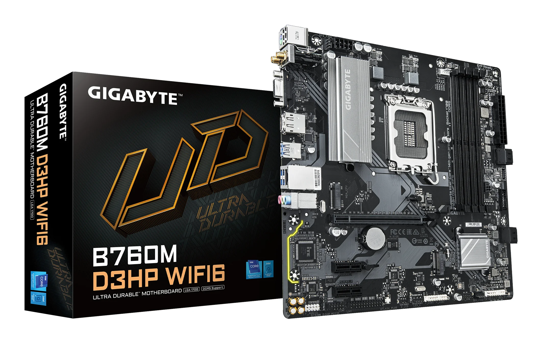MB B760 S1700 MATX/B760M D3HP WIFI6 1.0 GIGABYTE Gigabyte